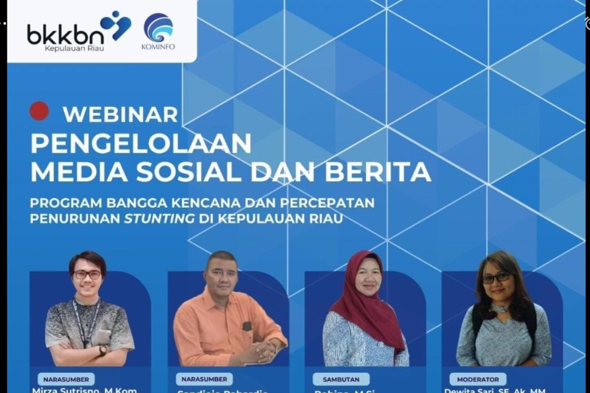 Jajaran BKKBN Kepri harus mampu berkomunikasi dan berinteraksi dengan publik melalui berbagai platform