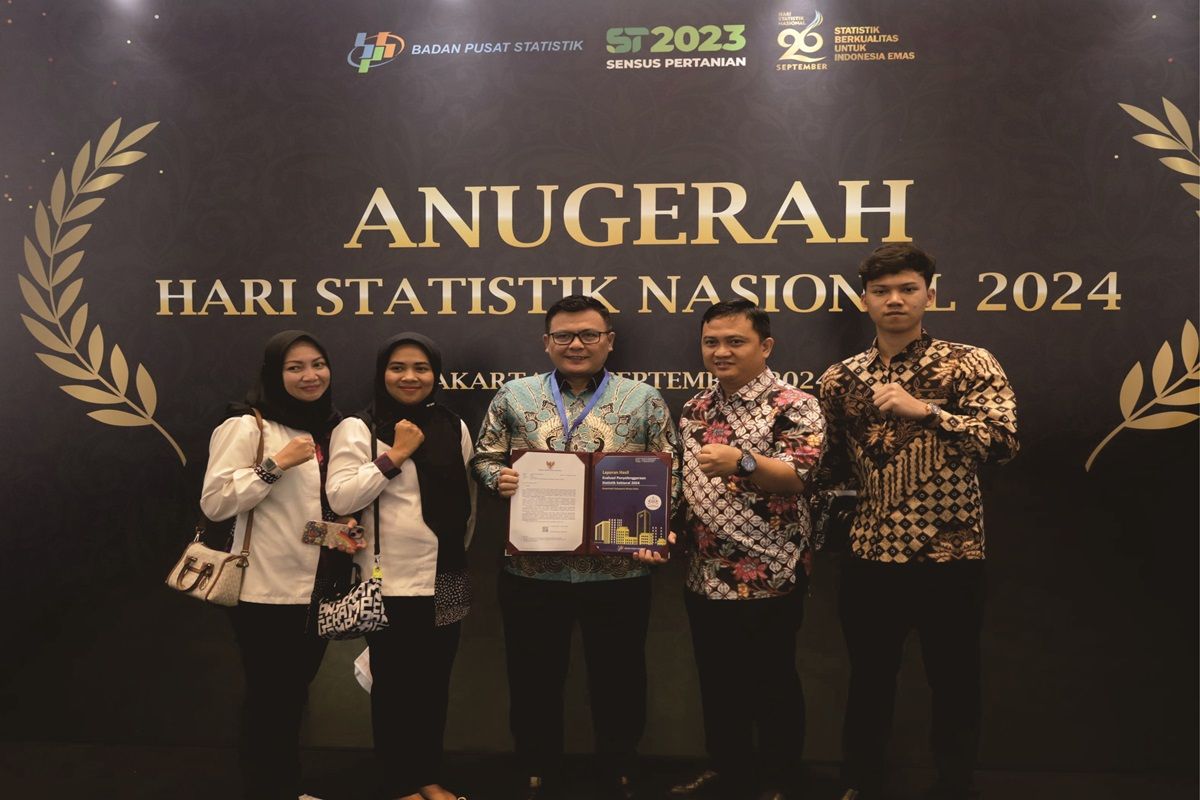 Muara Enim raih penghargaan Hari Statistik Nasional