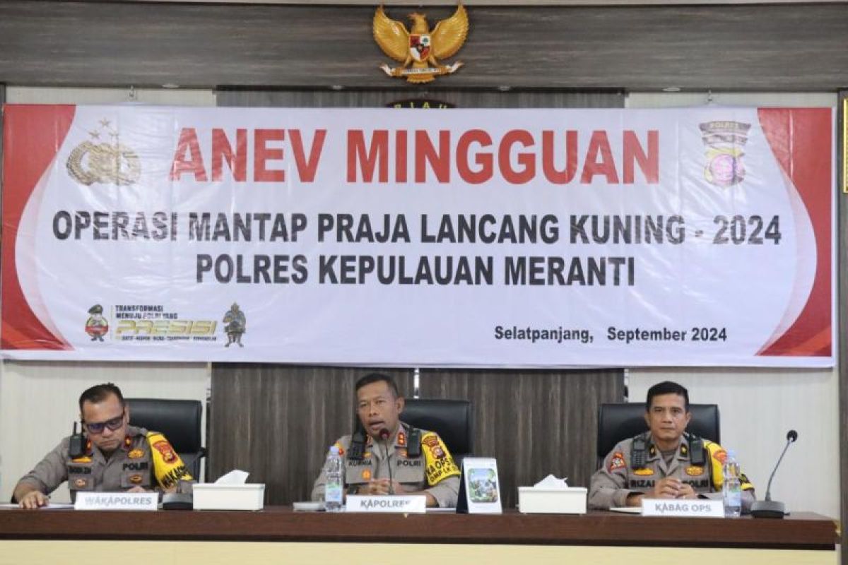 Kapolres Meranti: Pastikan CCTV gudang logistik pilkada selalu aktif