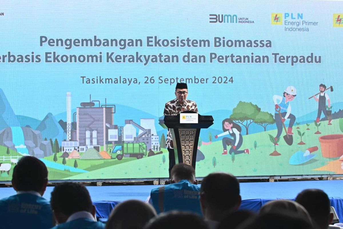 Pengembangan biomassa PLN di Tasikmalaya dikelola masyarakat dan didukung pemerintah