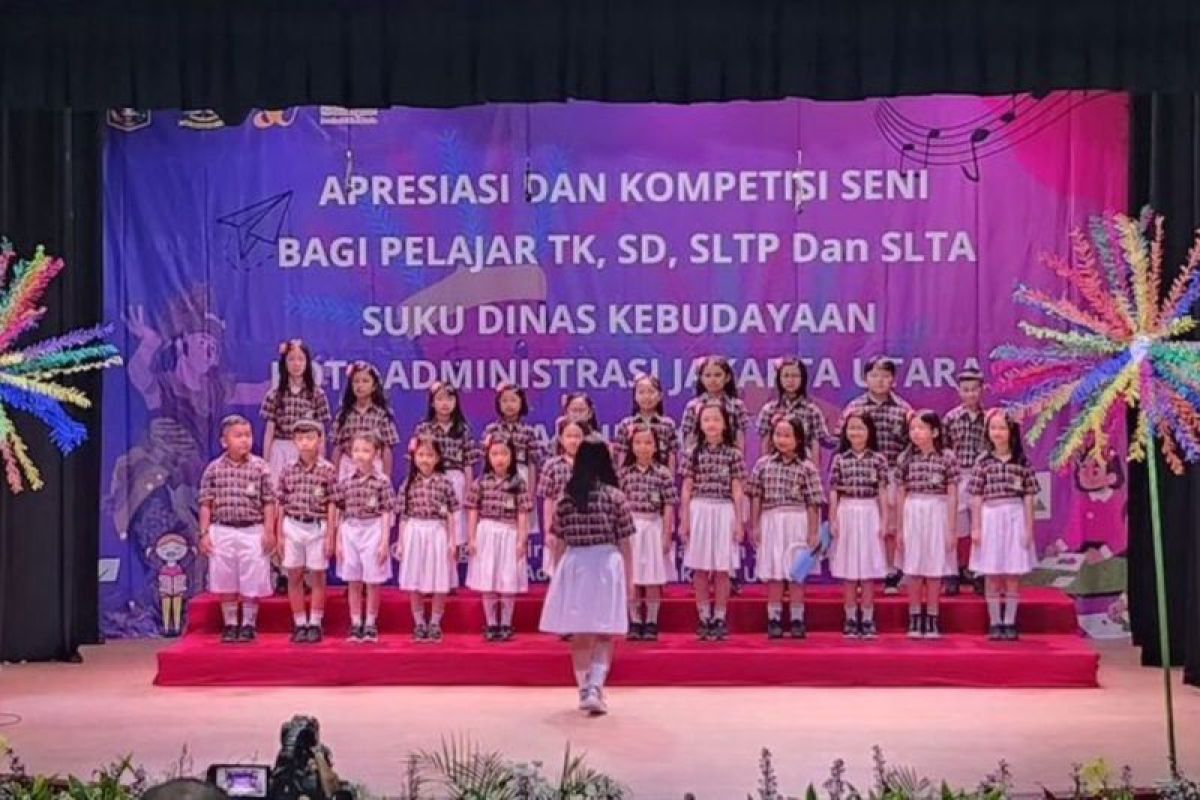 Ribuan pelajar ikut kompetisi seni se-Jakarta