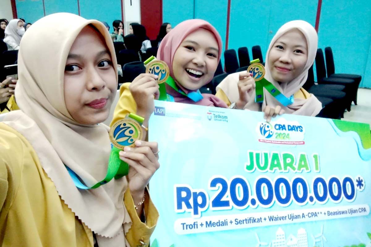 Mahasiswa FEB Unsoed raih juara 1 di ajang Certified Public Accountant Days 2024