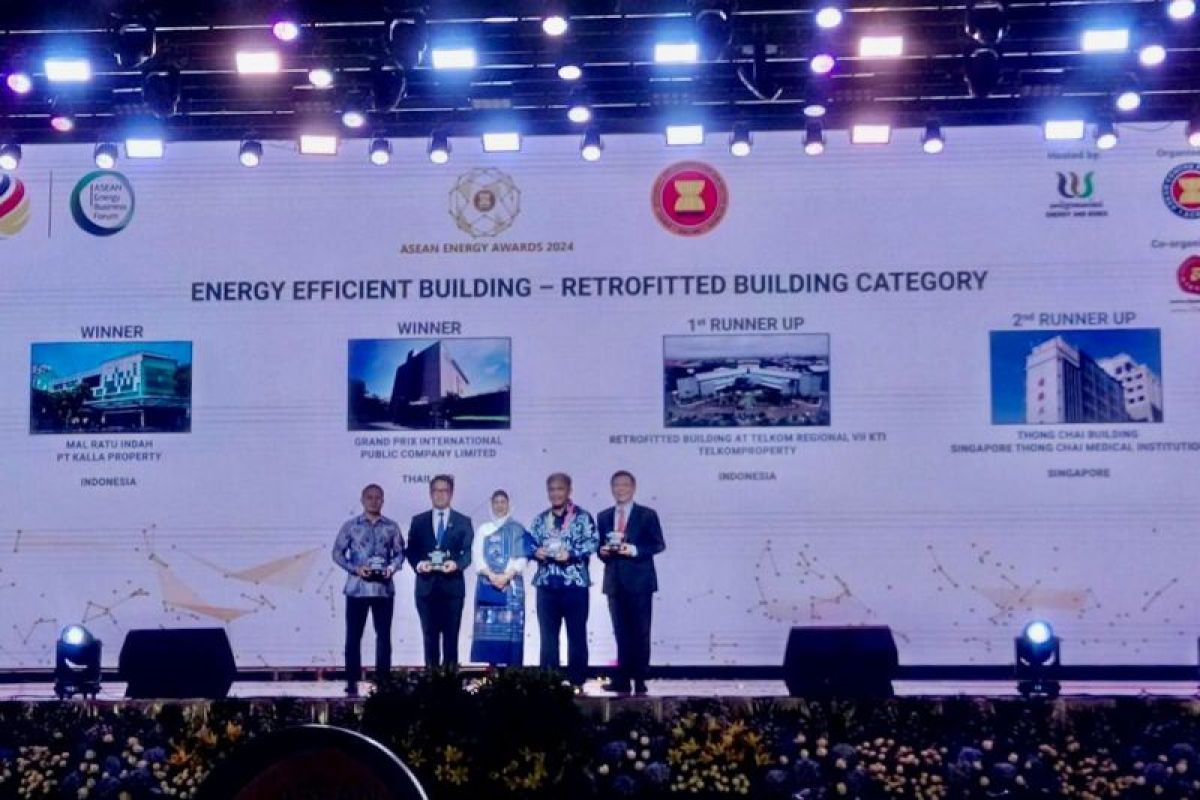 Mal Ratu Indah di Makassar jadi gedung hemat energi Asean Energy Award 2024