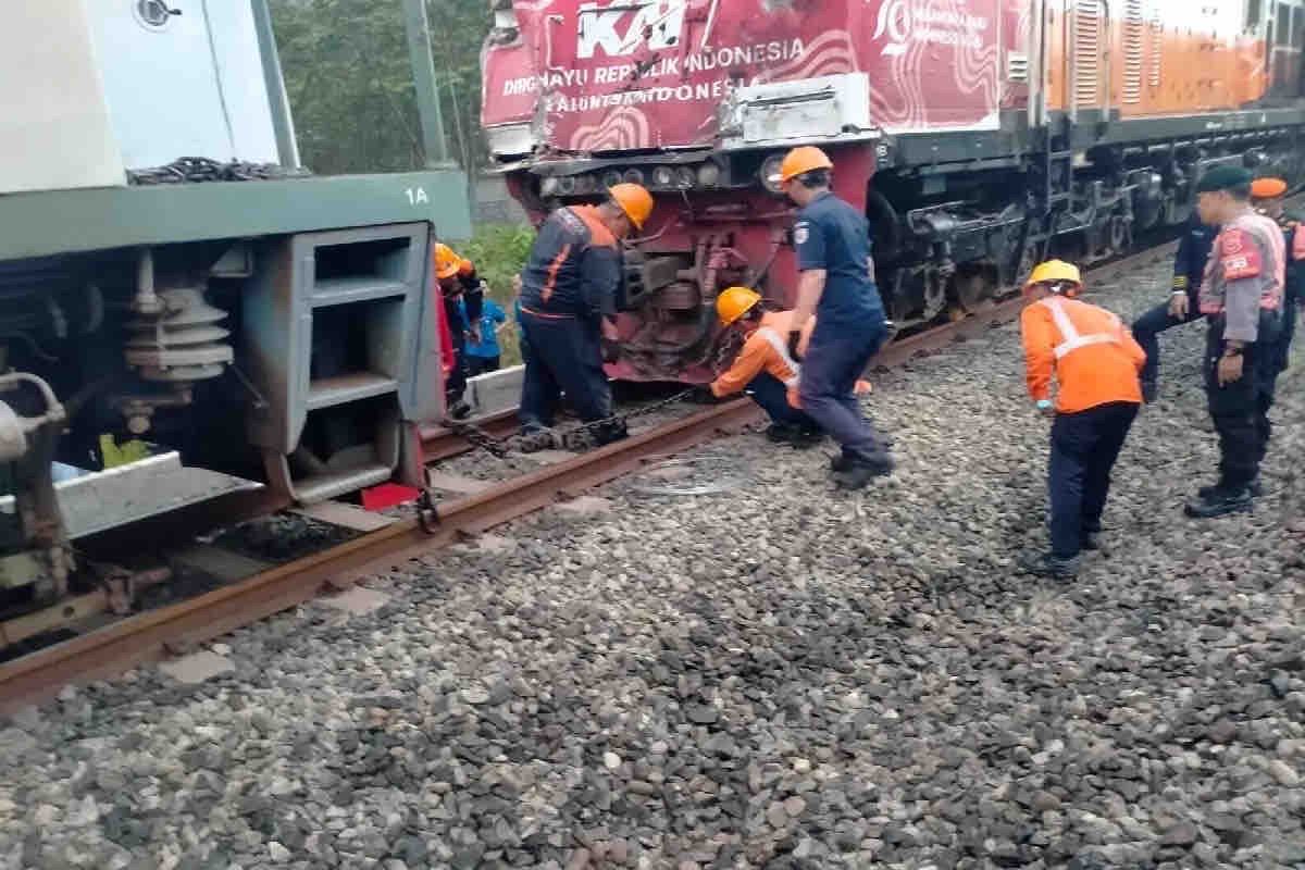 KAI catat 535 kejadian tabrakan kereta api