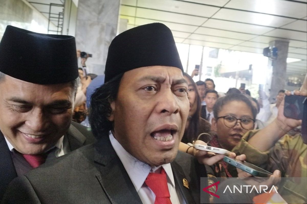 Dilantik anggota DPD RI, Komeng ngaku merasa ngantuk