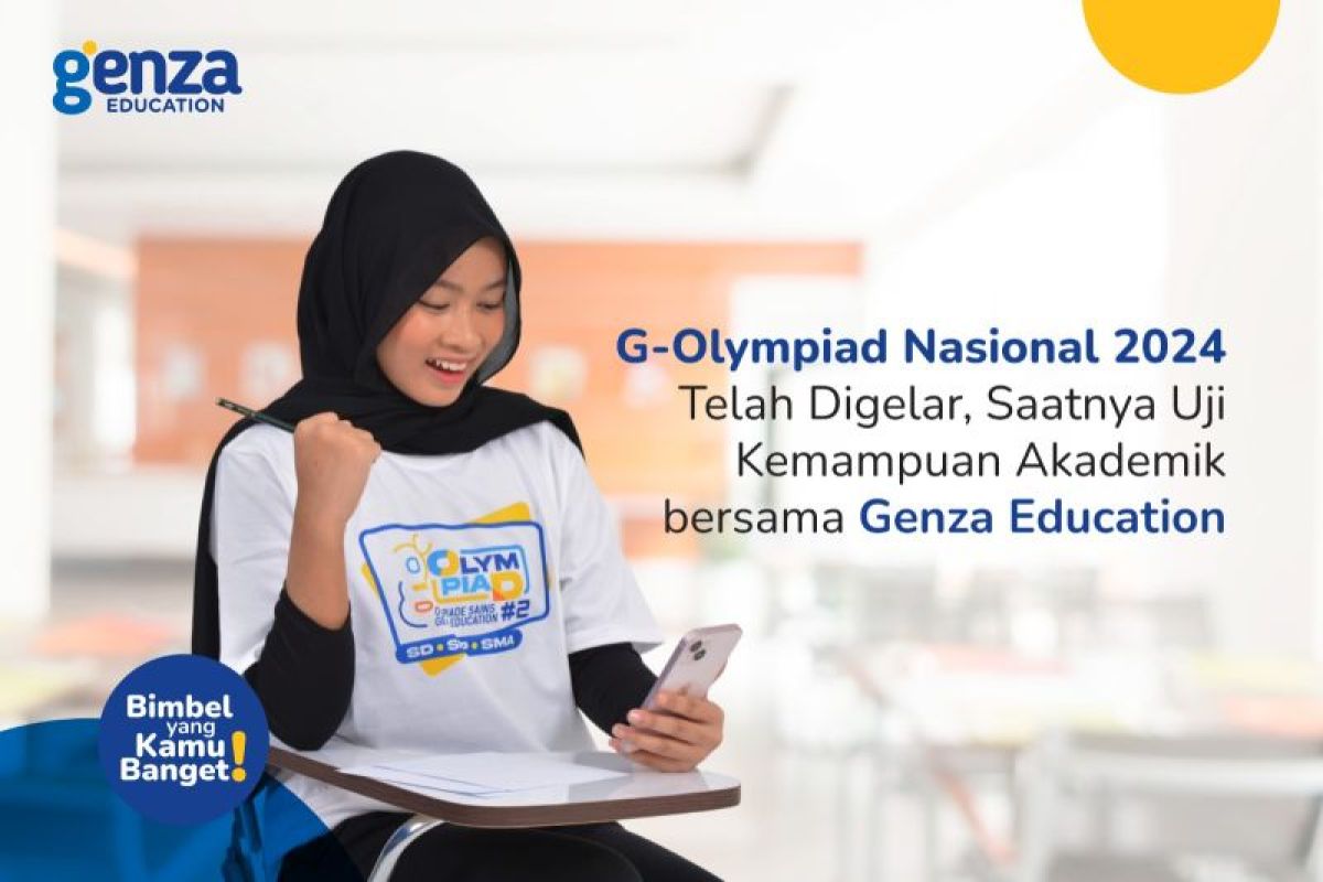 G-Olympiad Nasional 2024 digelar, saatnya uji kemampuan akademik bersama Genza Education