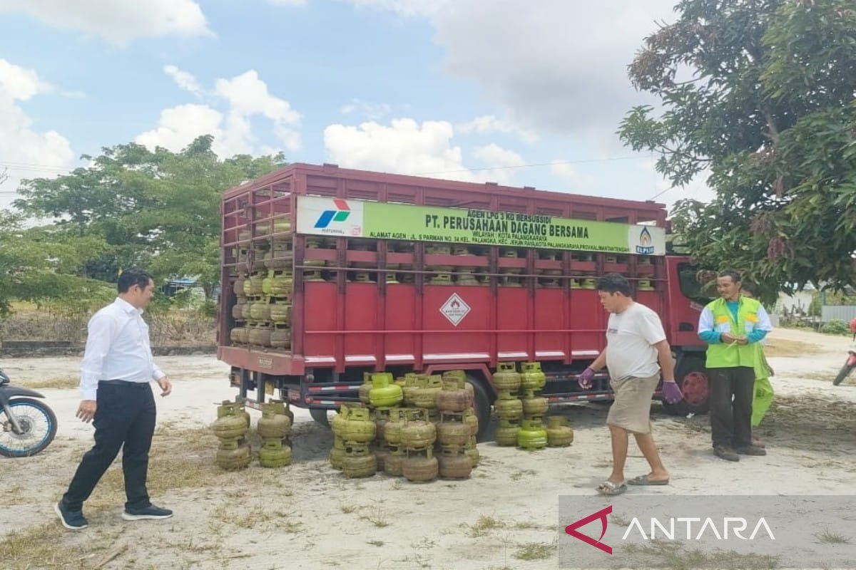 DPKUKMP Palangka Raya dan Pertamina kolaborasi gelar operasi pasar elpiji subsidi