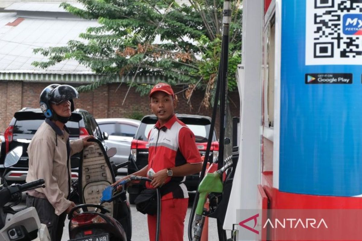 Harga Pertamax Series dan Dex Series di Riau turun