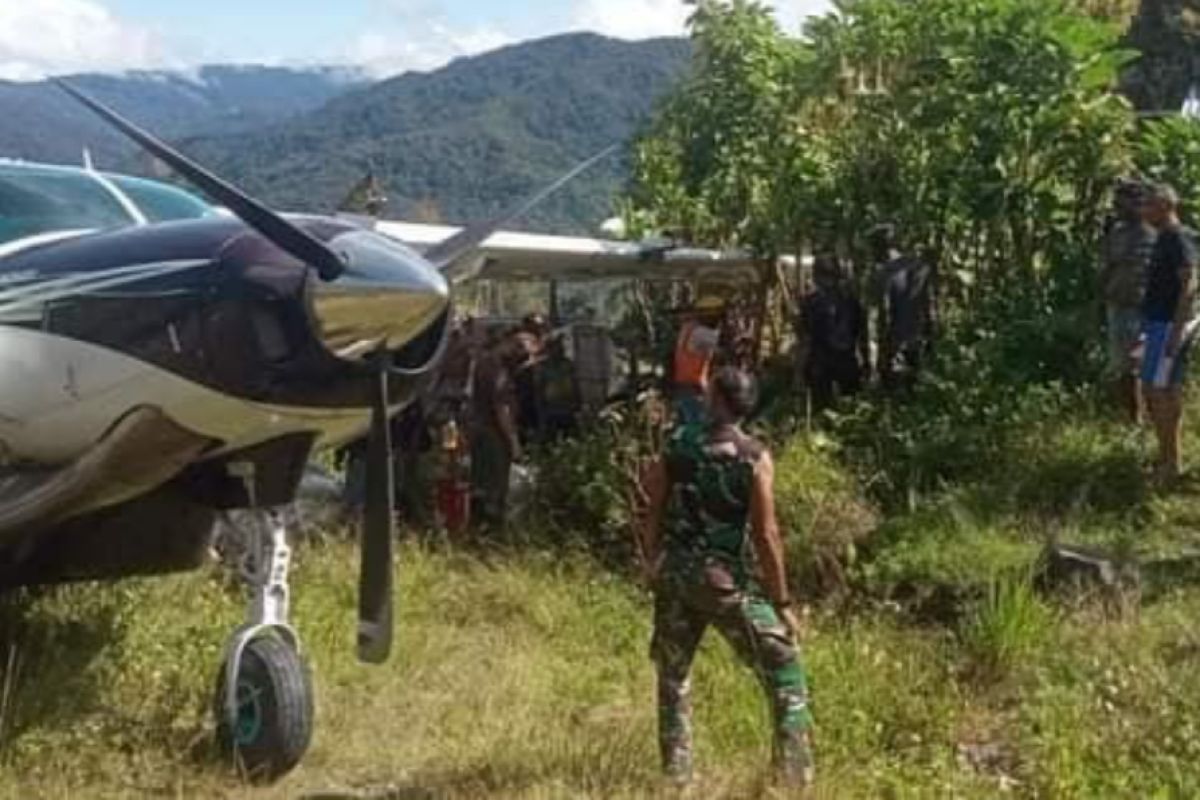 Polda Papua: Pesawat Smart Air tergelincir di Homeyo Intan Jaya