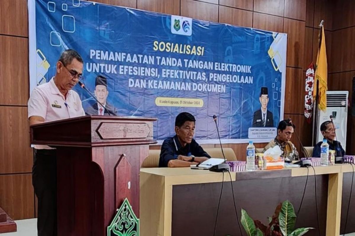 Perangkat daerah di Kapuas diminta optimalkan penerapan SPBE