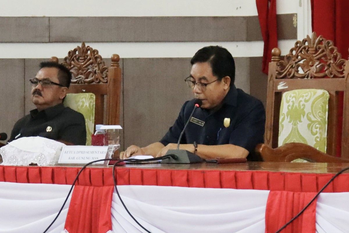 DPRD Gumas umumkan calon pimpinan definitif, berikut nama-namanya