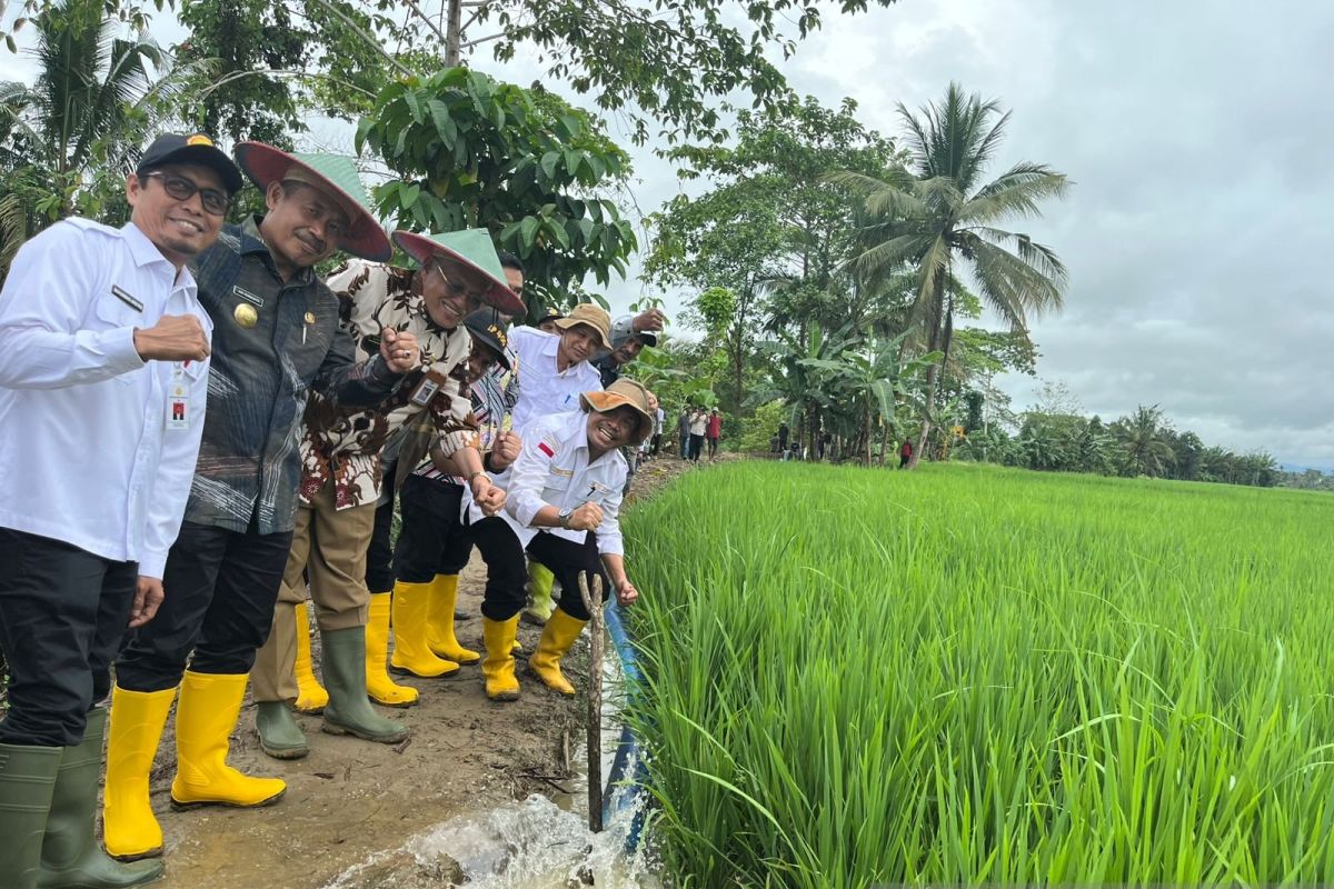 Staf Khusus Kementan RI monitoring PAT dan Pompanisasi di Koltim