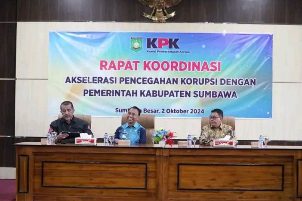 Pj Bupati: KPK turut percepat pemberantasan korupsi di Sumbawa