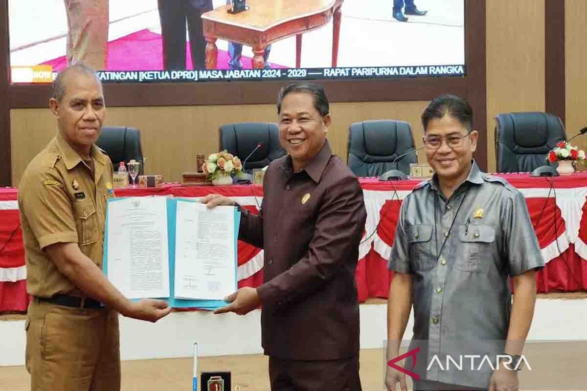 Marwan Susanto kembali menjabat Ketua definitif DPRD Katingan periode 2024-2029