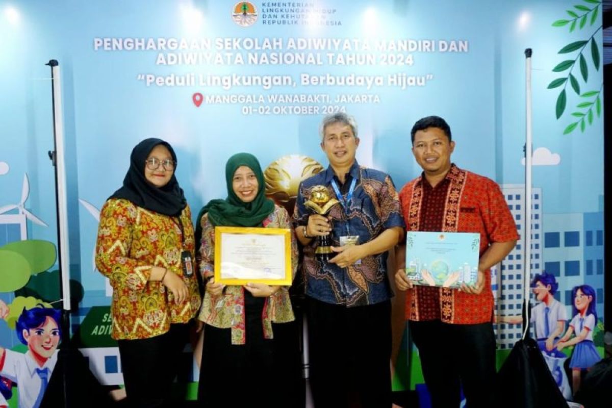 Kota Semarang dapat penghargaan sekolah adiwiyata mandiri dan nasional