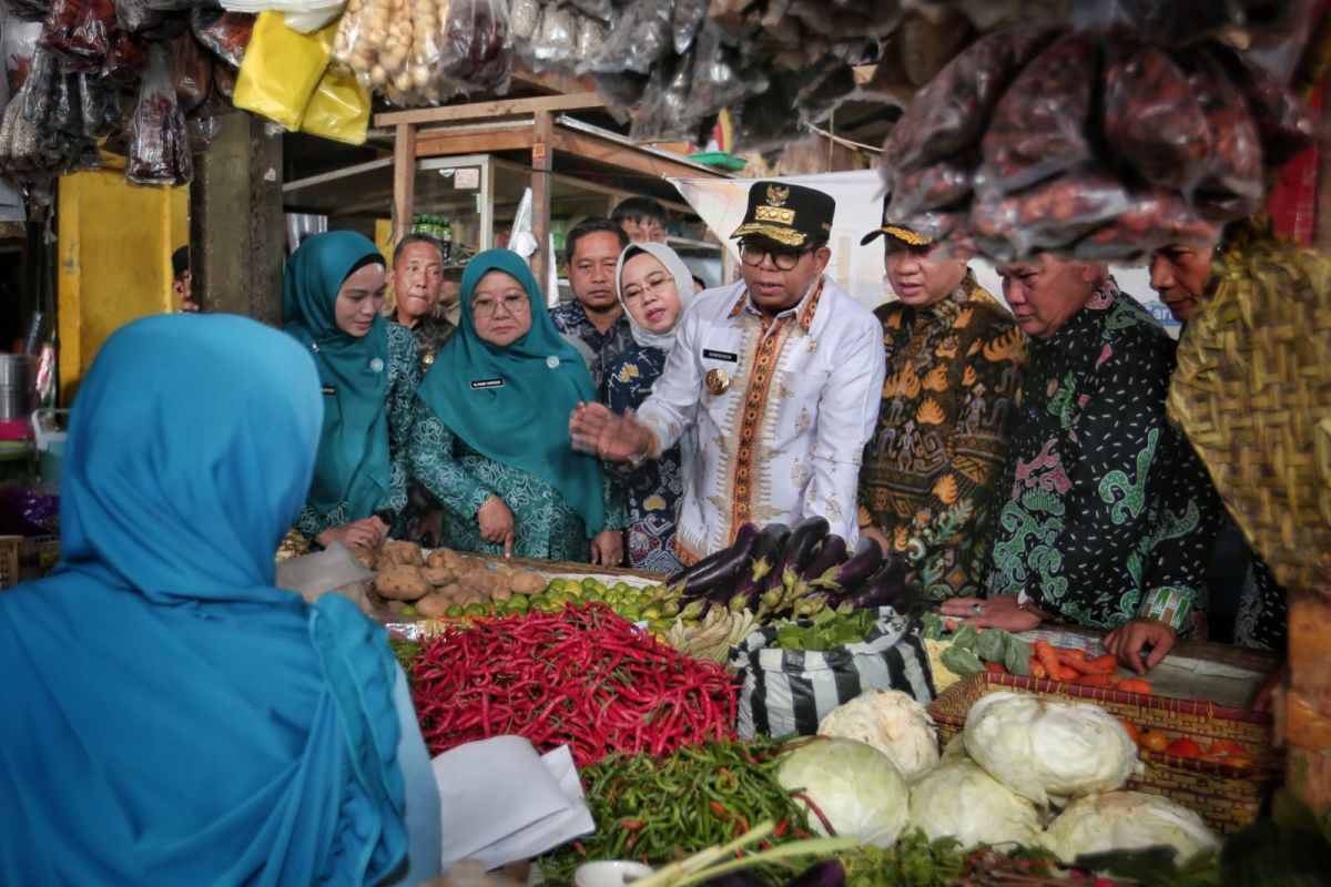 Pj Gubernur Lampung: Jaga stabilitas harga pangan penyebab inflasi