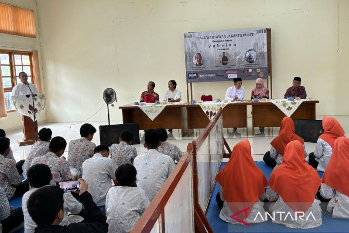 BWJP gelar pelatihan jurnalistik di  Ponpes Pabelan Magelang