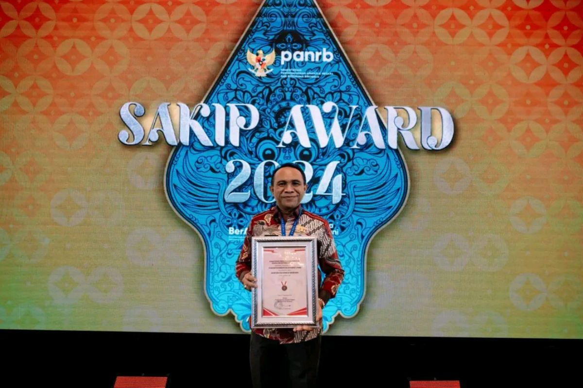 Morowali Utara kembali mendapatkan penghargaan dari pusat, kali ini SAKIP Award