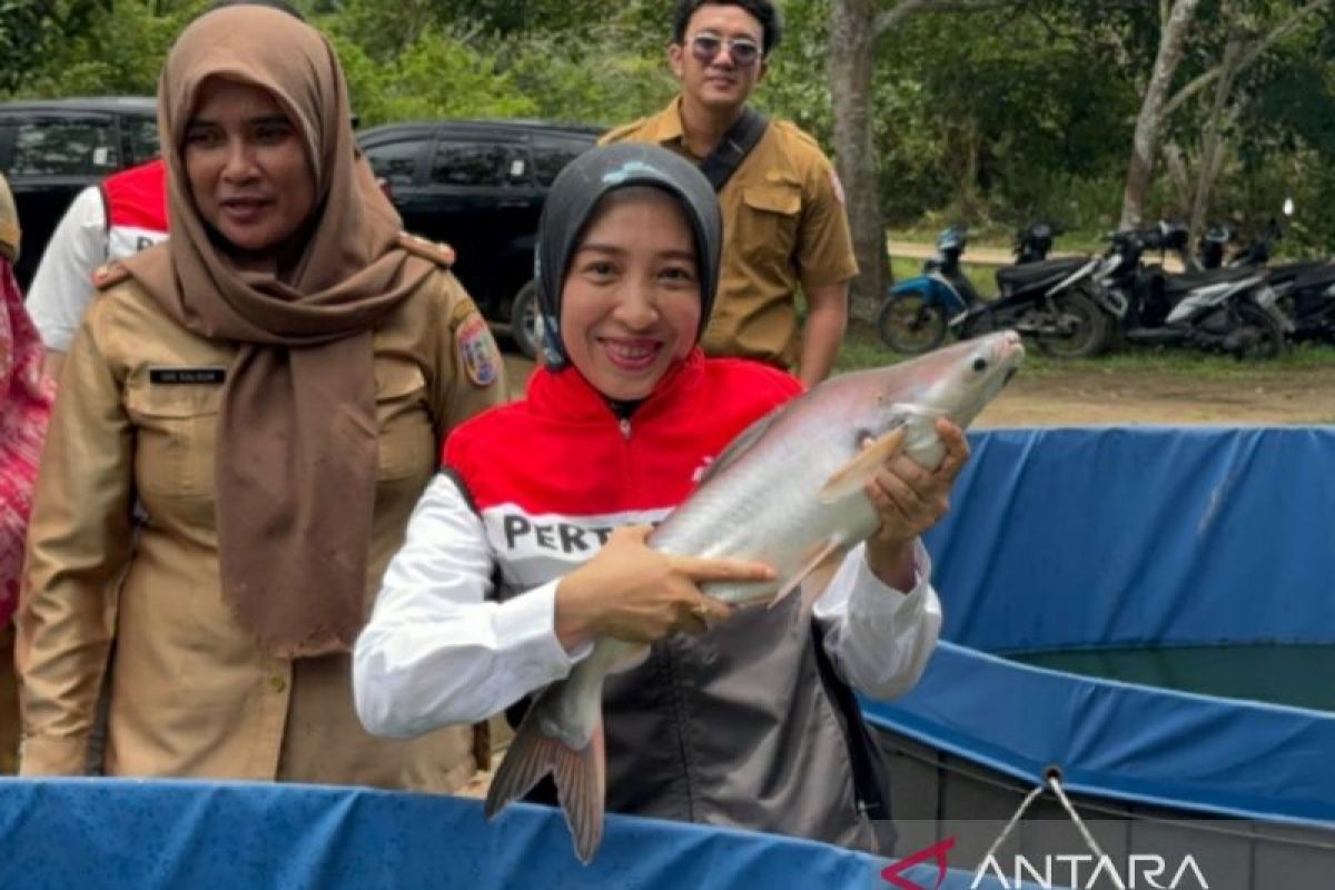 Kilang Plaju bina budidaya ikan terintegrasi di Sungai Gerong