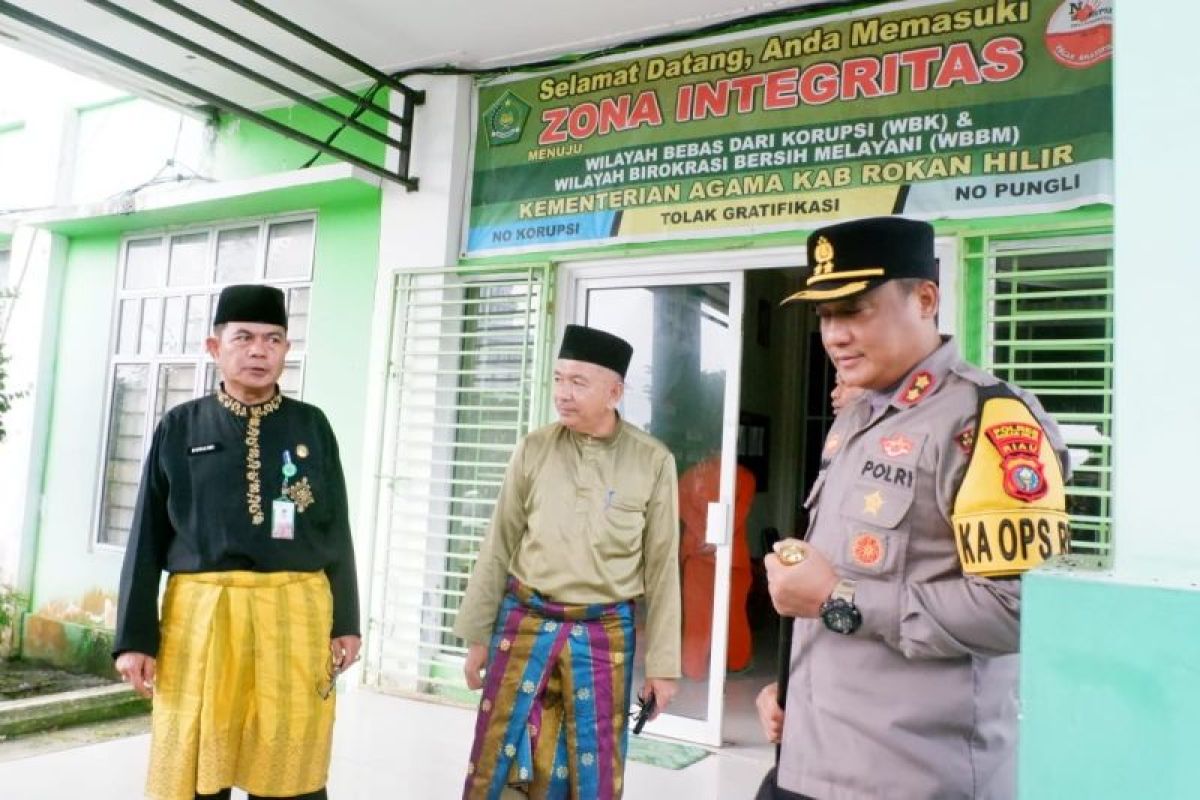 Polres dan MUI Rohil sinergi wujudkan pilkada damai