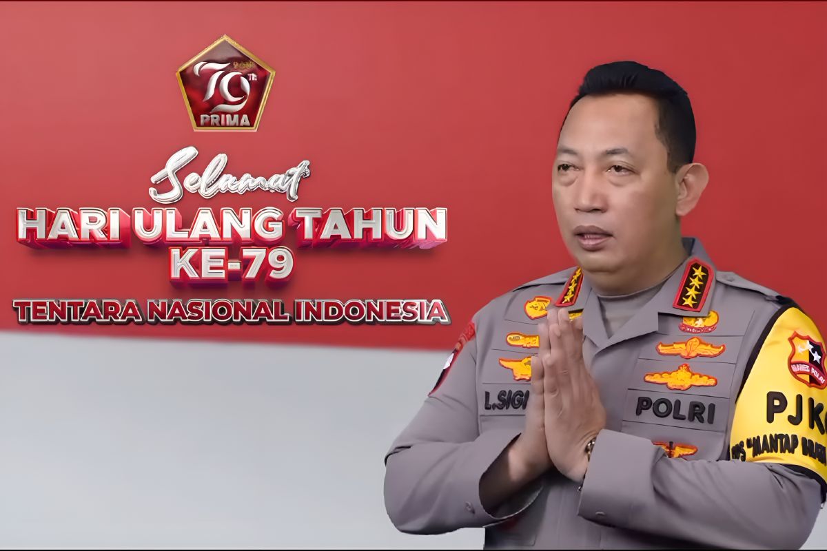 Kapolri pastikan selalu bersinergi dengan TNI dalam setiap tugas