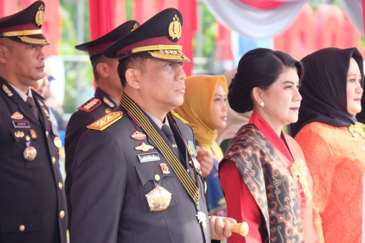 Kapolda Kaltara Hadiri Peringatan HUT TNI 2024