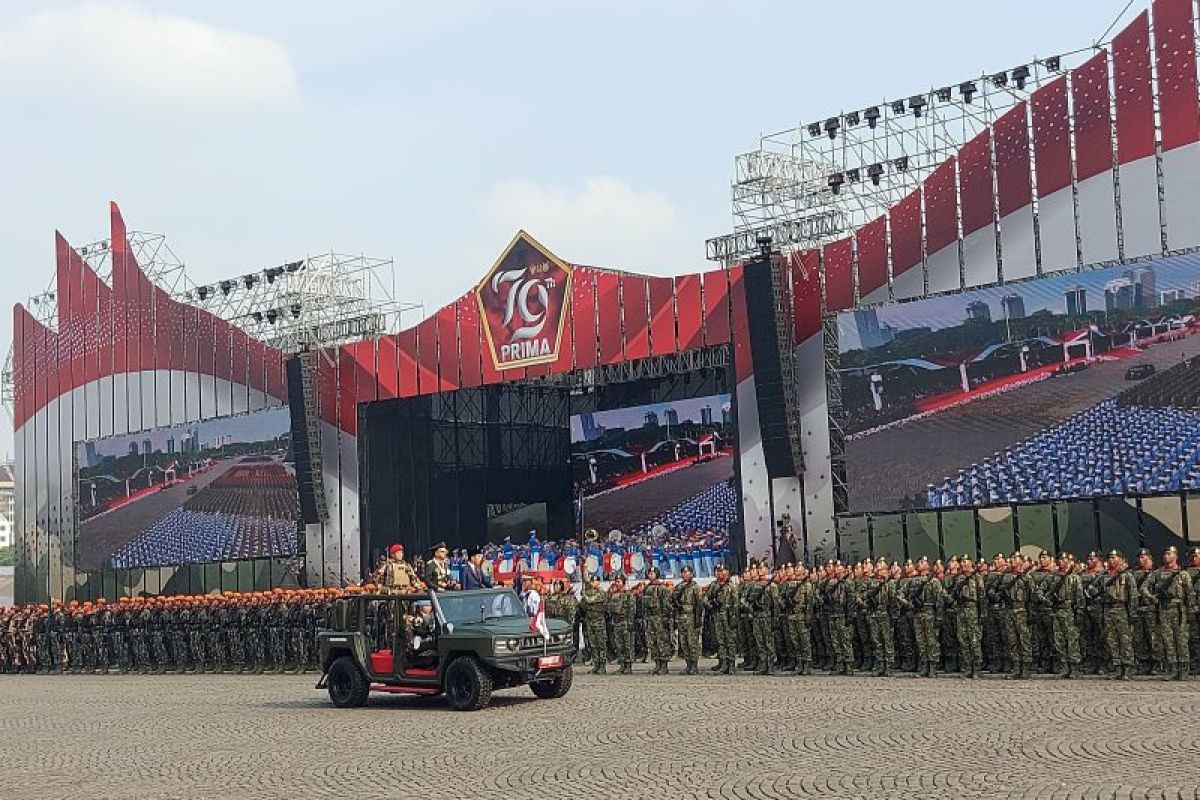 Presiden Jokowi ingatkan TNI jaga stabilitas di dua agenda besar 2024