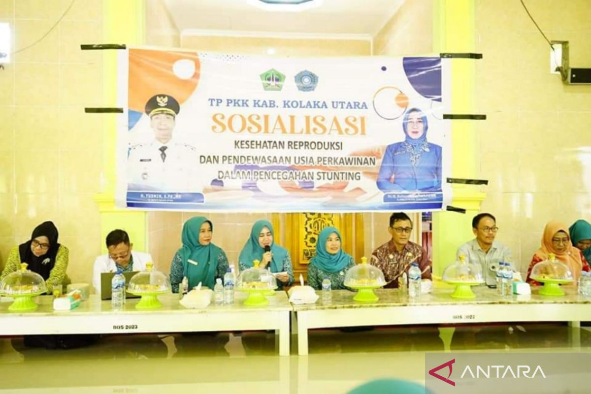 TP-PKK Kolaka Utara sosialisasi Kespro cegah stunting pelajar SMA sederajat