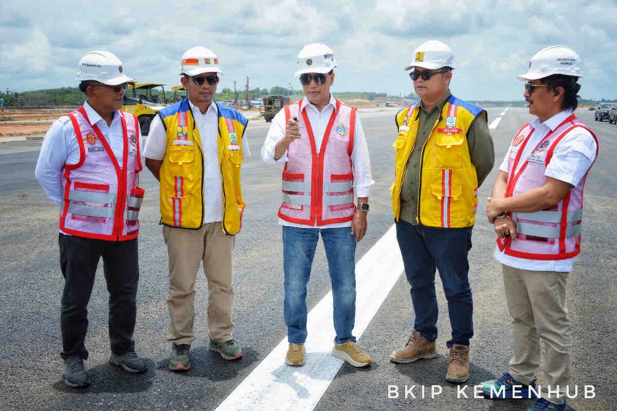 Bandara IKN disiapkan untuk uji coba pendaratan pesawat besar