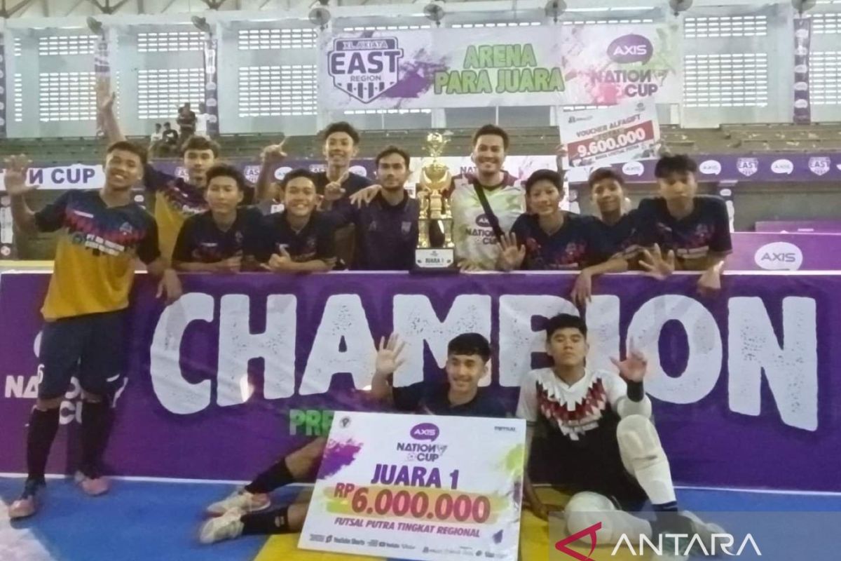 Tim Futsal SMAN 5 Mataram Juara ANC 2024 Region NTB