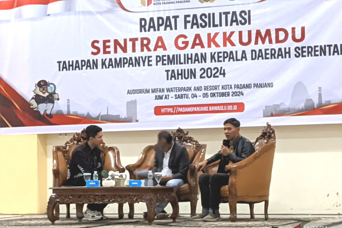 Bawaslu Padang Panjang fasilitasi Sentra Gakkumdu cegah pelanggaran Pilkada 2024