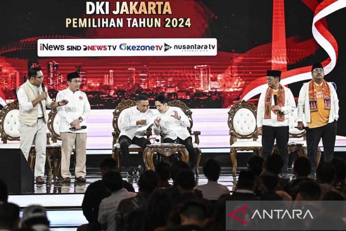 Tiga cawagub Jakarta bicara entaskan pengangguran Gen Z di debat Pilkada