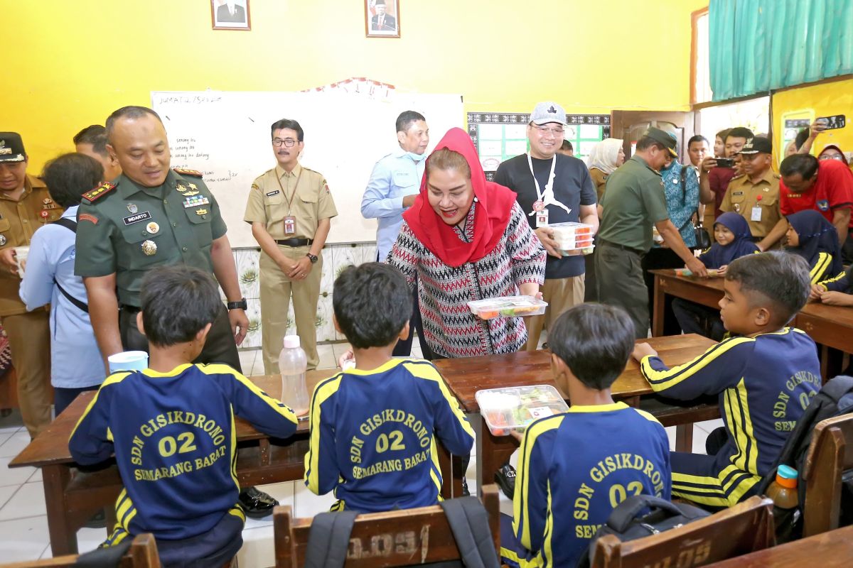 Simulasi program makan siang gratis di Kota Semarang, pemkot gandeng PPJI