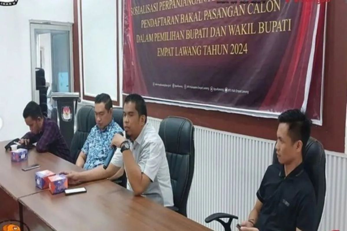 KPU Empat Lawang tunggu hasil putusan Bawaslu terkait sengketa Pilkada