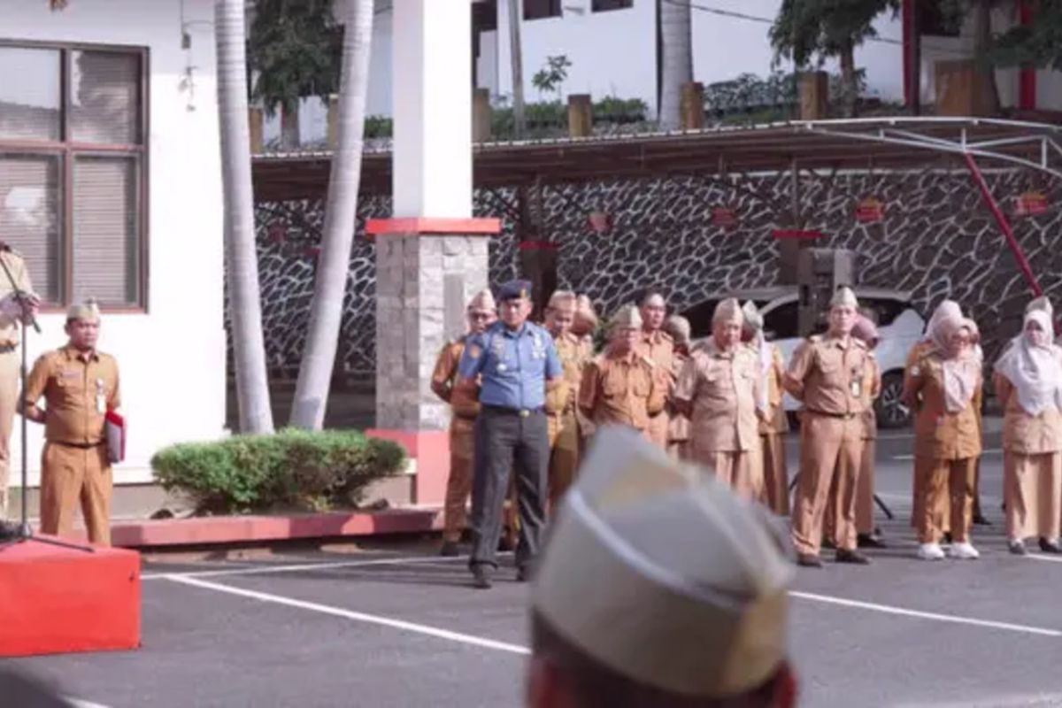 Apel mingguan, Plt Bupati Pandu Kesuma Dewangsa ingatkan soal netralitas ASN