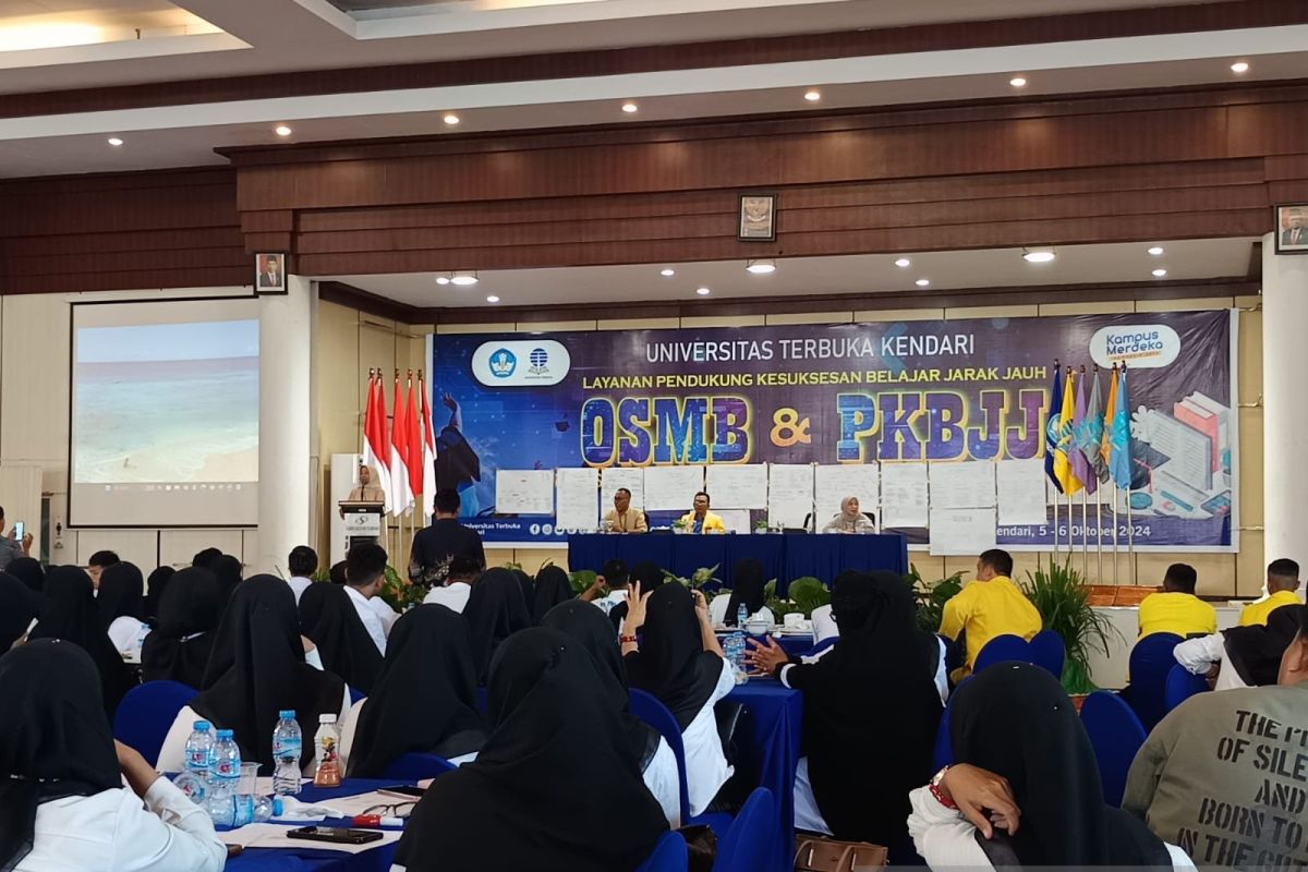 OSMB dan PKBJJ Univeritas Terbuka Kendari Diikuti 361 Mahasiswa