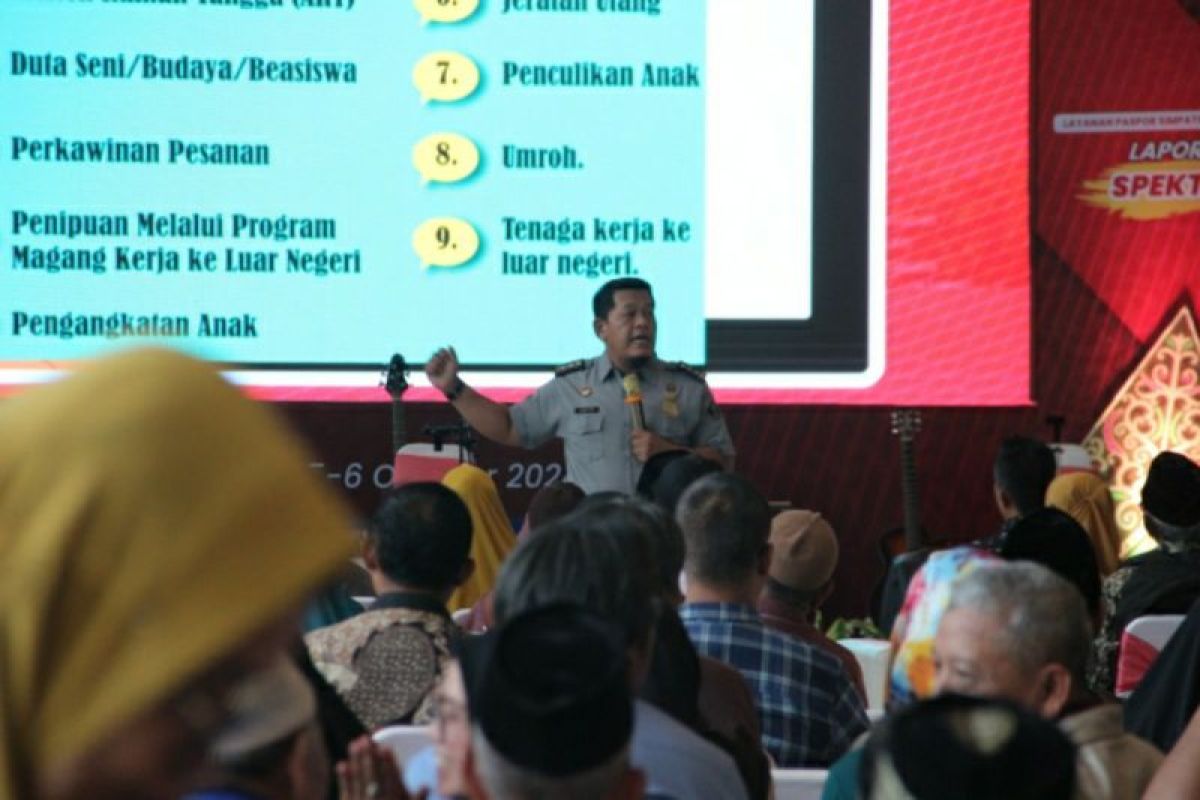 Kemenkumham Jateng ajak warga kenali modus-modus perdagangan orang