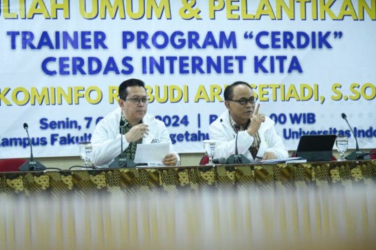 Menkominfo: Kaum muda harus bijak menggunakan internet