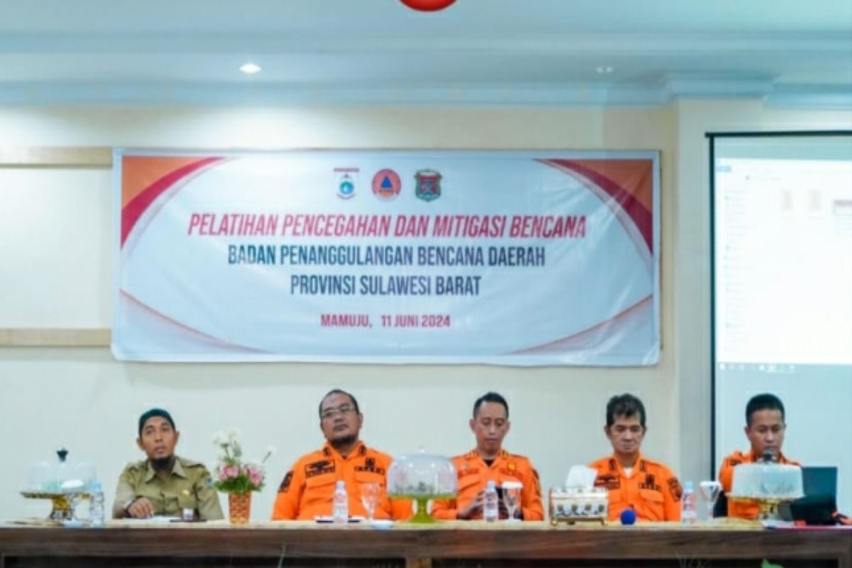 BPBD Sulbar tingkatkan kesiapsiagaan menghadapi potensi bencana