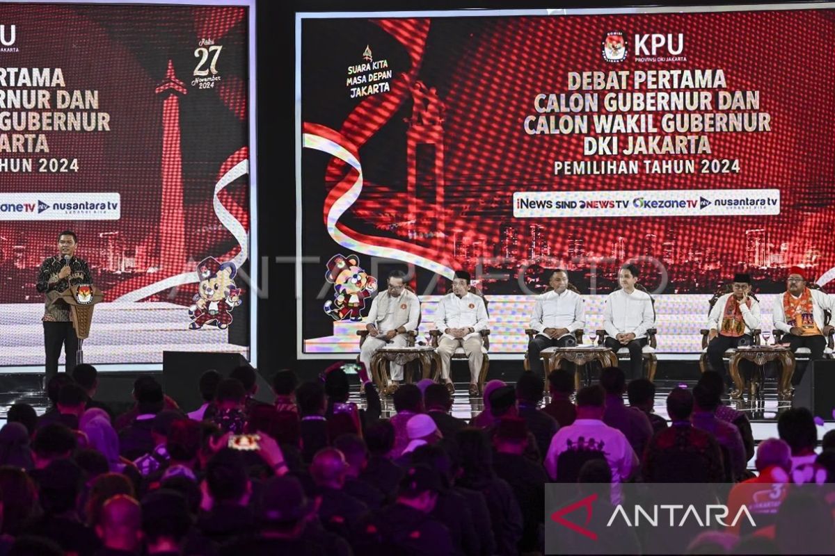 Rangkuman Debat Pilgub Jakarta kemarin hingga hasil survei sementara