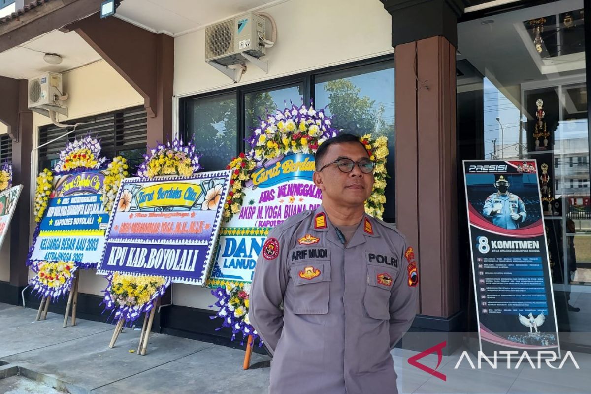 Jajaran Polres Boyolali gelar Shalat Ghaib atas meninggalnya kapolres