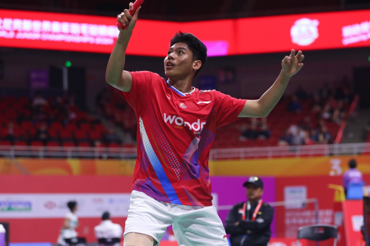 Tiga tunggal putra Indonesia melaju ke 32 besar Kejuaraan Dunia Junior 2024