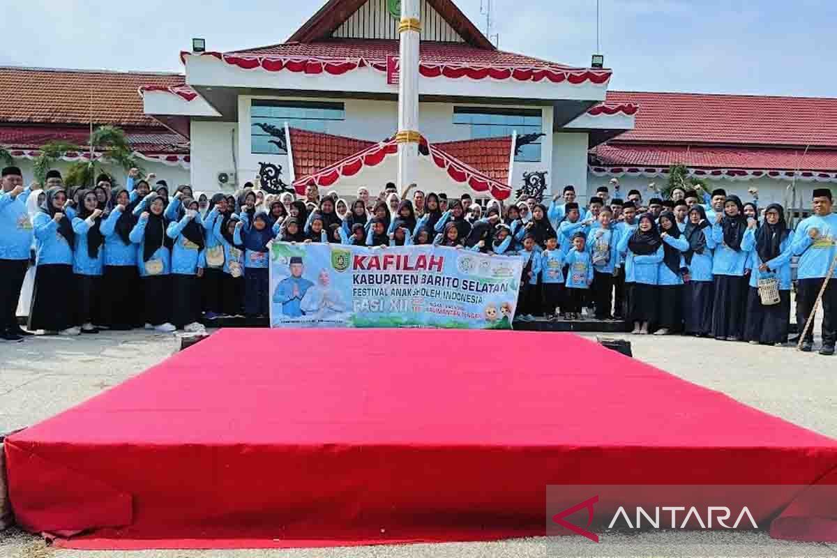 Pemkab berangkatkan kafilah Barsel ikuti FASI XII tingkat provinsi Kalteng