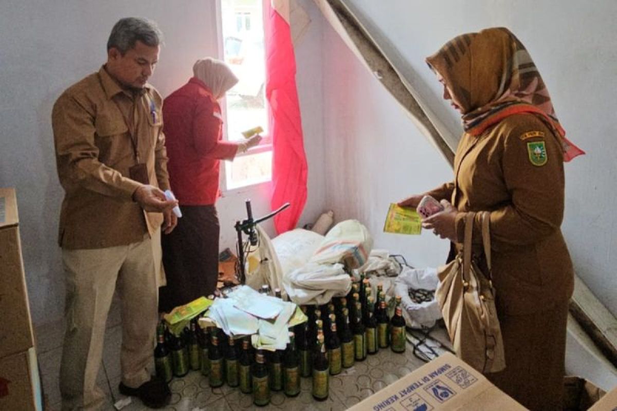 Begini penampakan rumah pembuat jamu tradisional yang digerebek BBPOM Pekanbaru