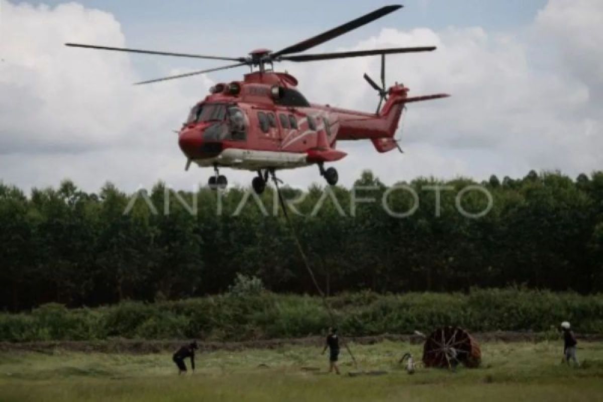 BPBD: 6 helipkoter dikerahkan padamkan  karhutla di OKI dan OKU Timur