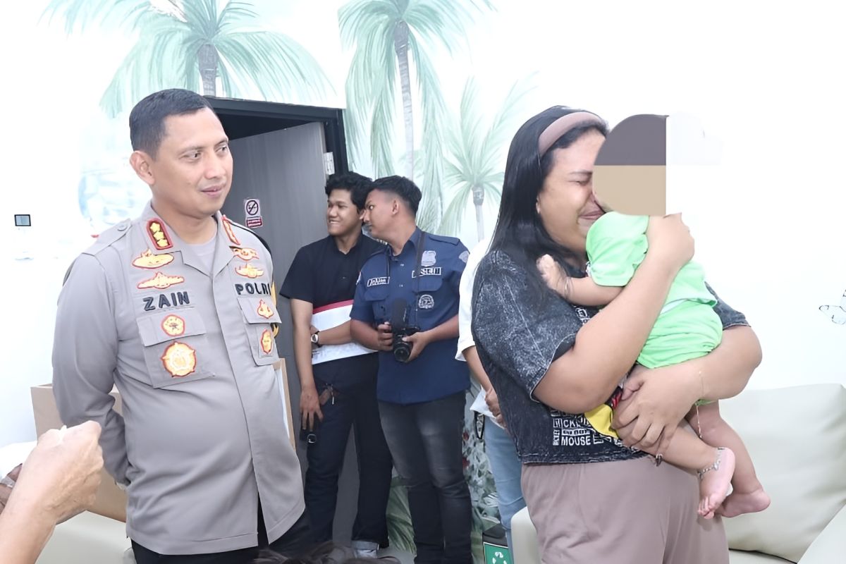 Ibu korban bayi dijual sampaikan terima kasih kepada Kepolisian