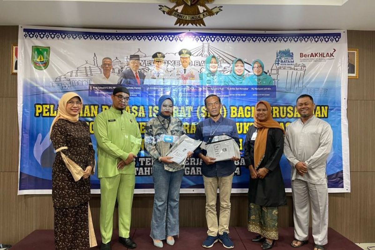 Disnaker Kota Batam gelar pelatihan SIBI dukung inklusi disabilitas