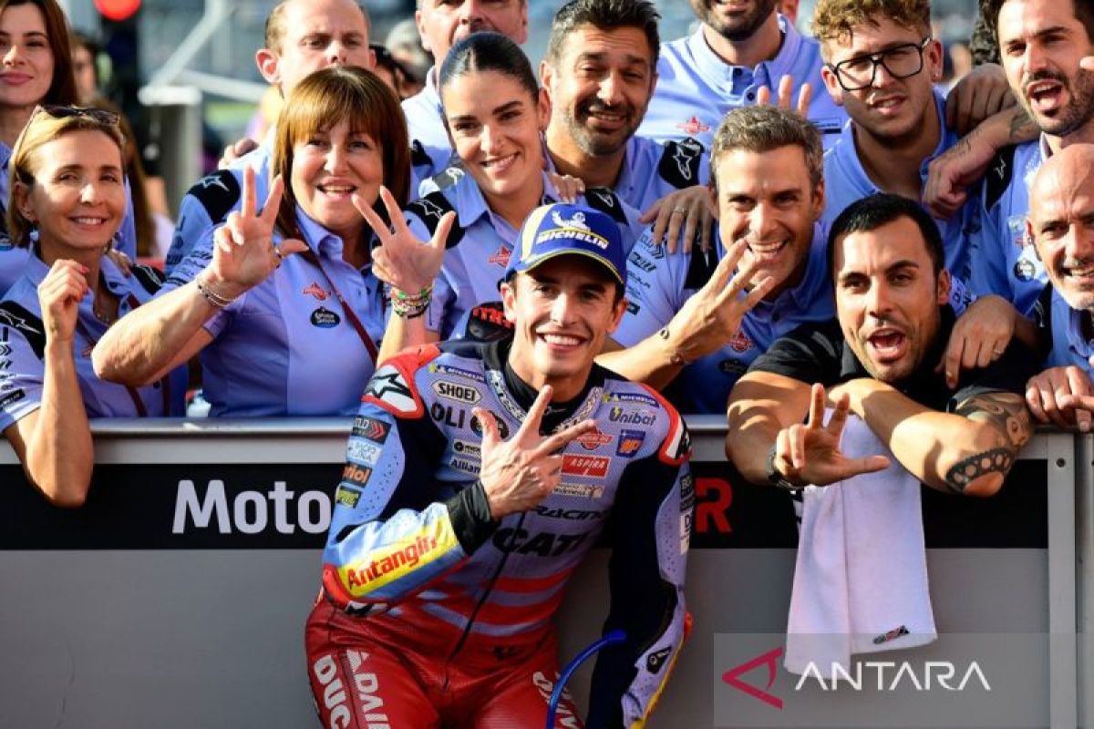 Raih podium ganda di Jepang, Marc Marquez tatap MotoGP Australia