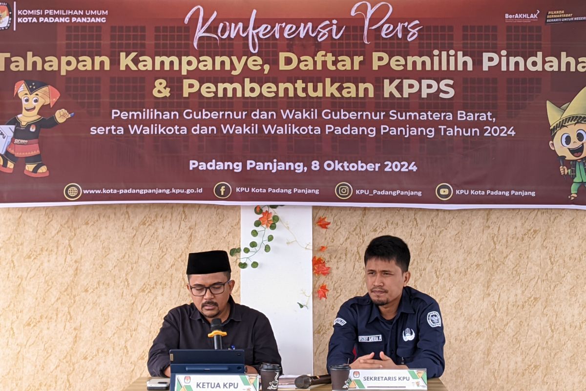 KPU Padang Panjang rencanakan tiga kali debat paslon