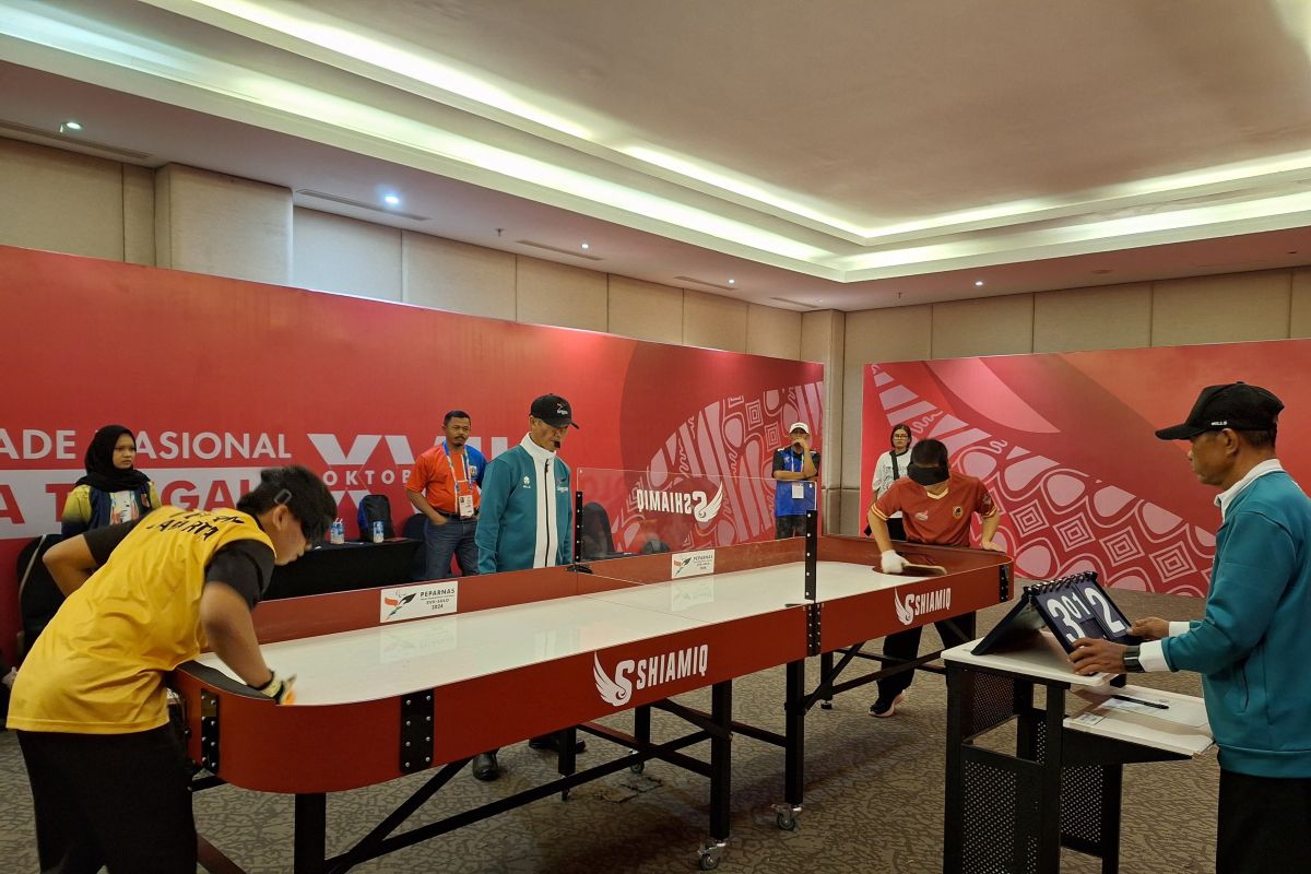 Atlet Para tenis Akhmad nilai atmosfer pertandingan kali ini lebih sengit